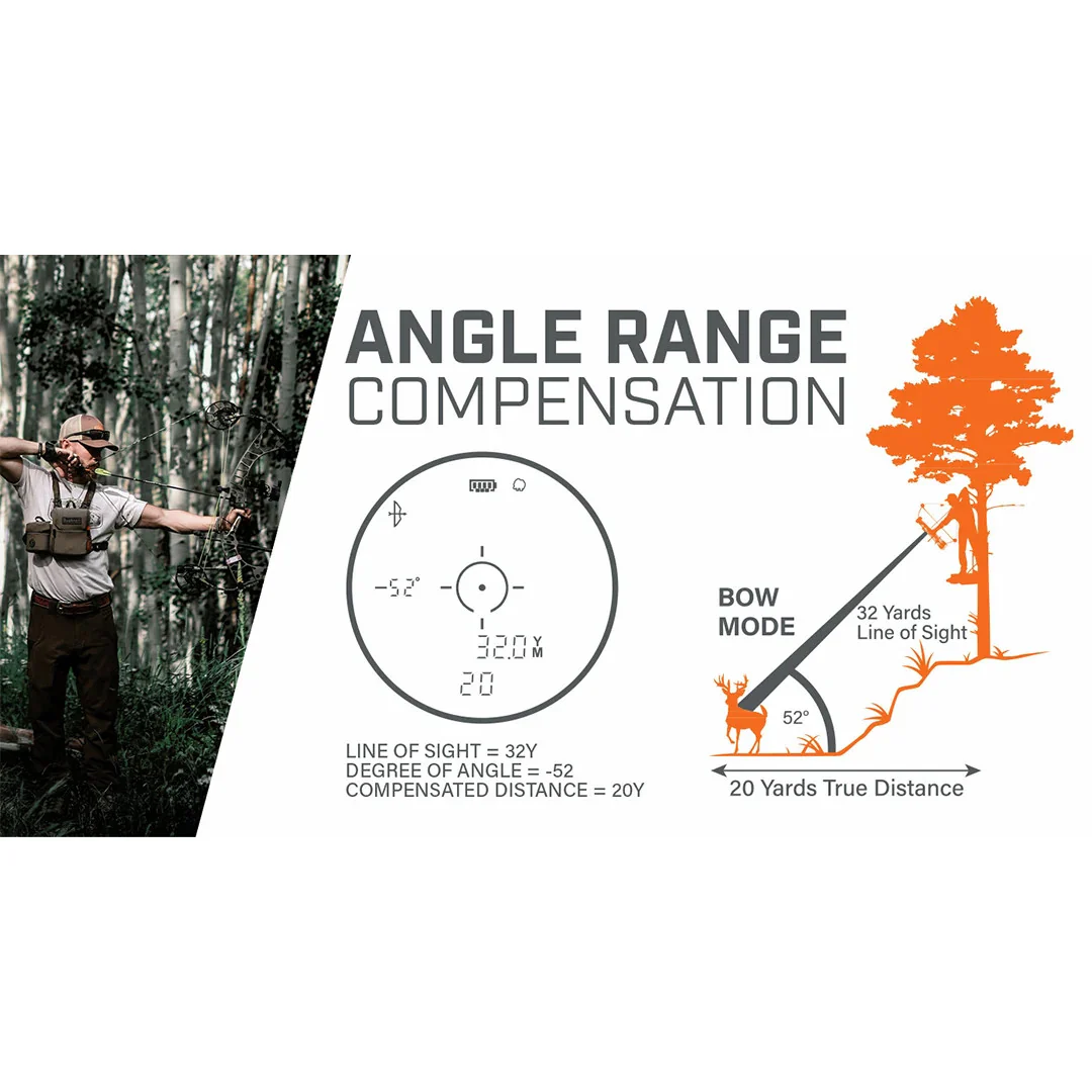 6x25 Bone Collector 1800 Laser Range Finder Gen2 - Image 7