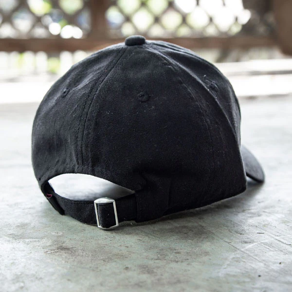 BC Women's Black Suede Cap - Image 4