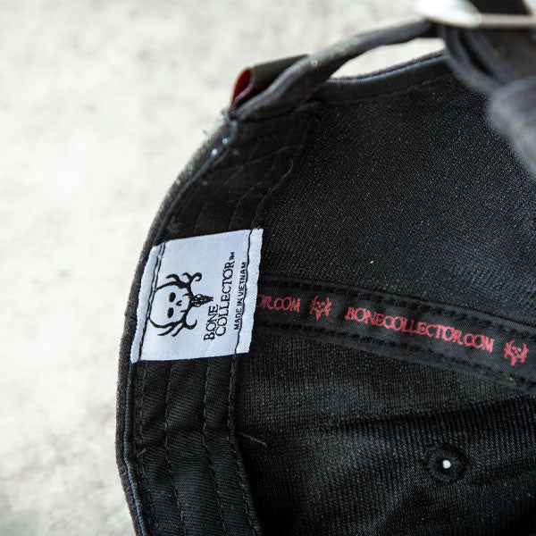 BC Women's Black Suede Cap - Image 5