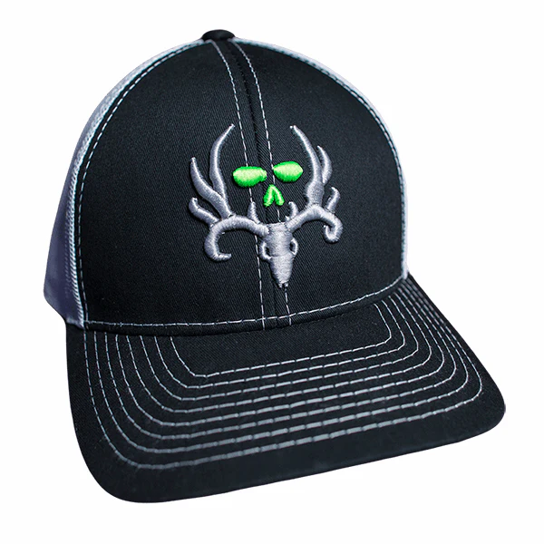 Black/White Bone Collector Logo Snapback - Image 3