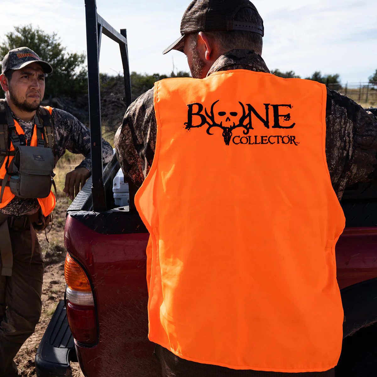 Bone Collector Blaze Orange Hunting Vest - Image 4