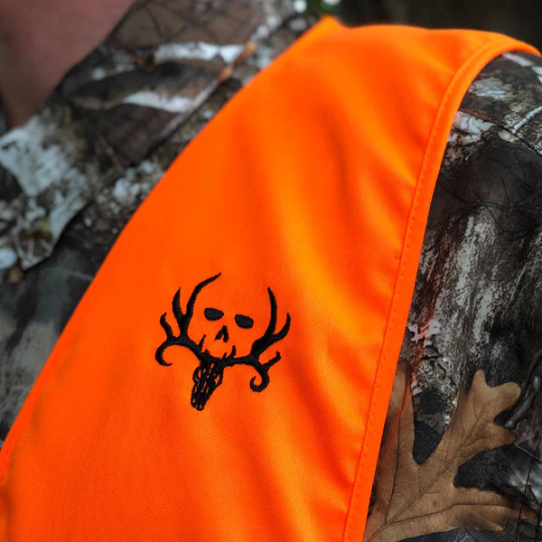 Bone Collector Blaze Orange Hunting Vest - Image 6