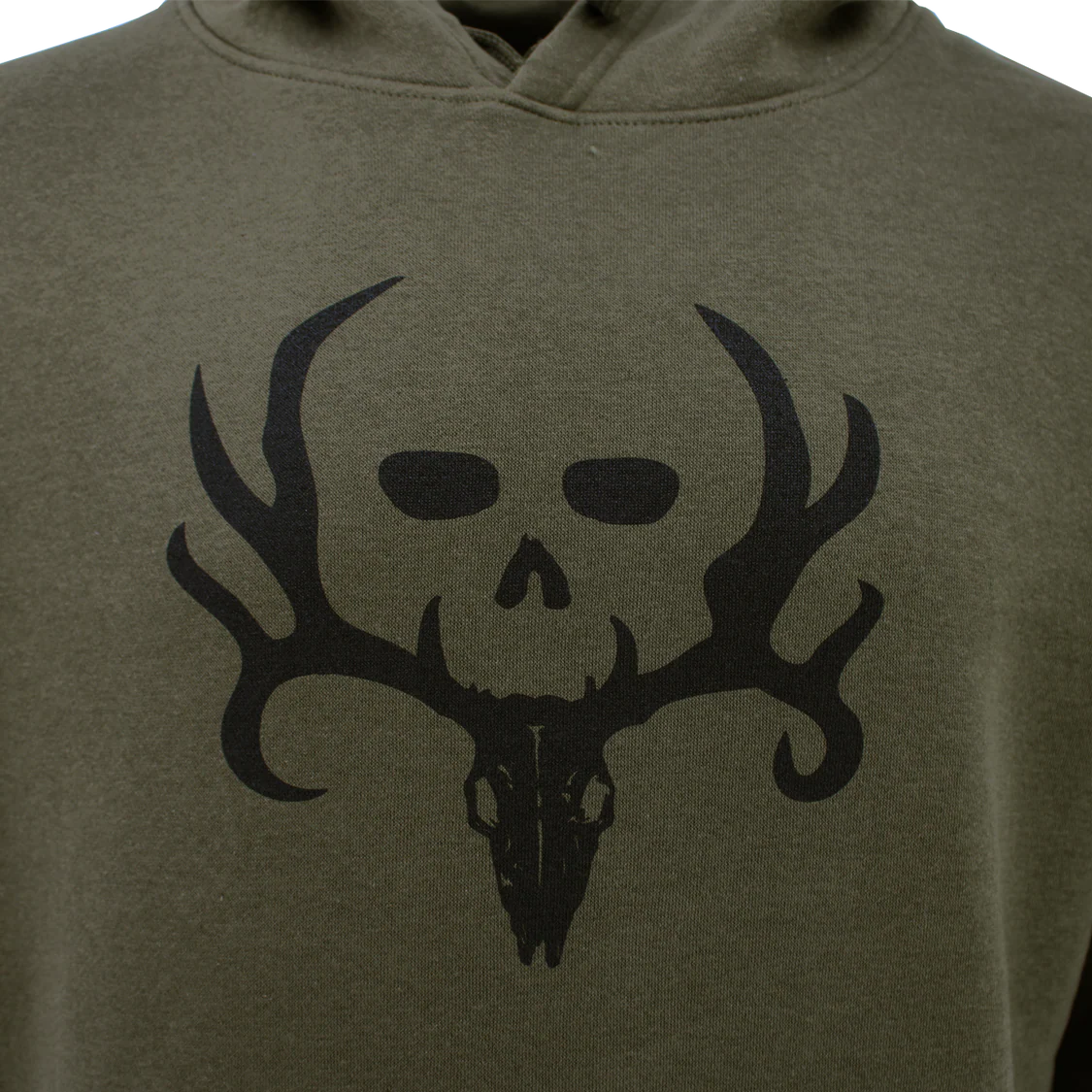 Bone Collector CVC Hoodie - Olive Night - Image 5
