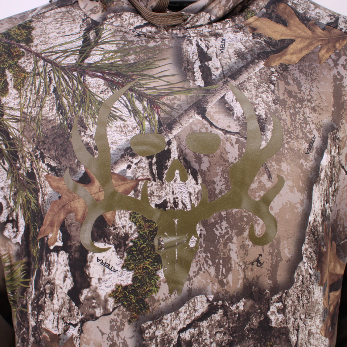 Bone Collector Dropshot Performance Hoodie - Atera/Canteen - Image 4