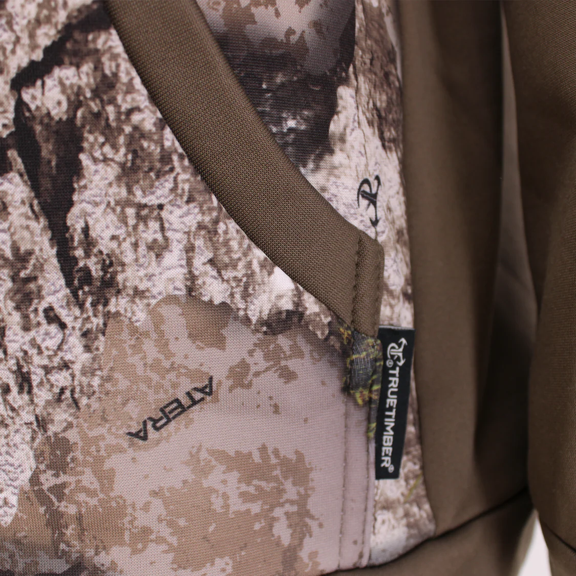 Bone Collector Dropshot Performance Hoodie - Atera/Canteen - Image 5