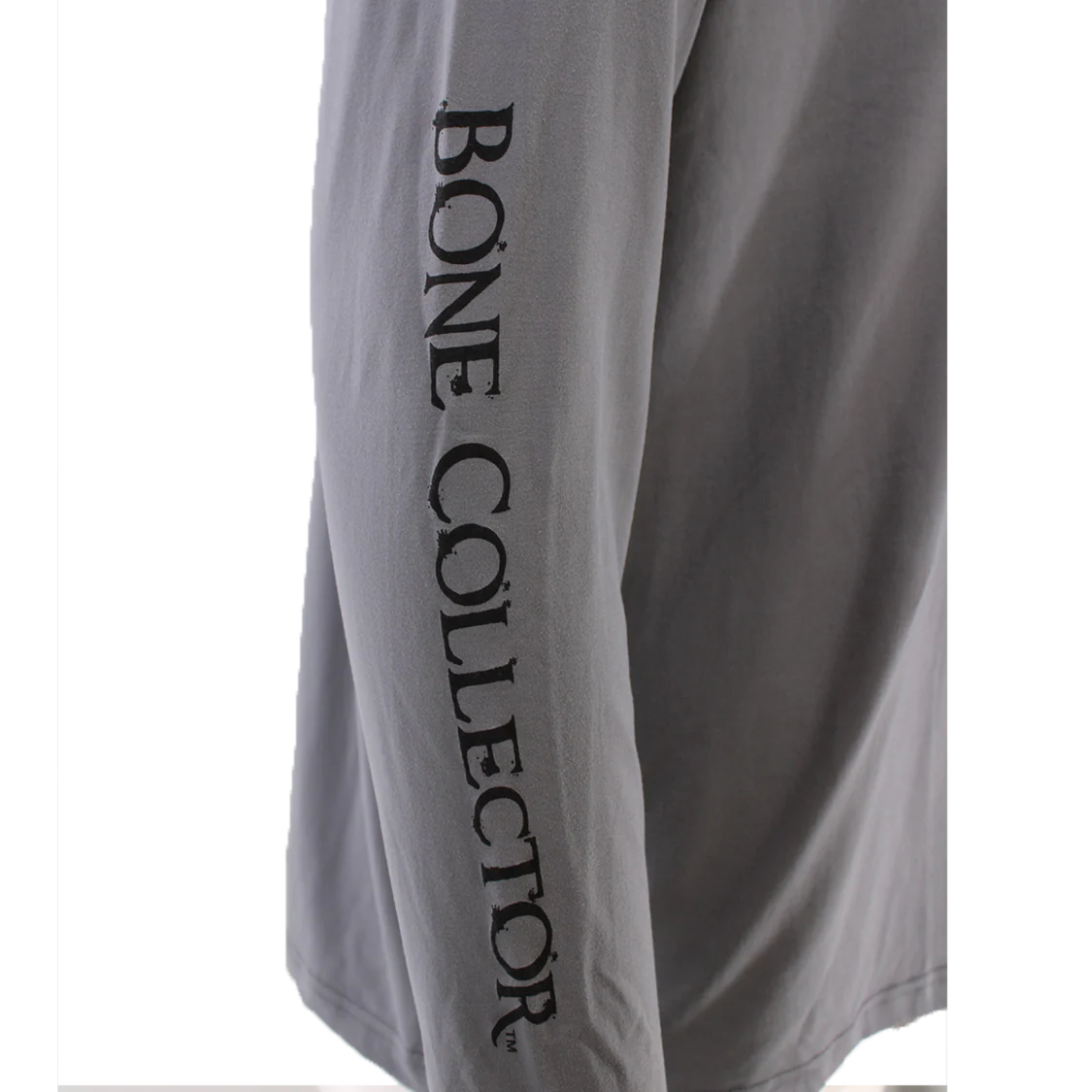 Bone Collector Long Sleeve Performance Shirt - Cool Gray - Image 5