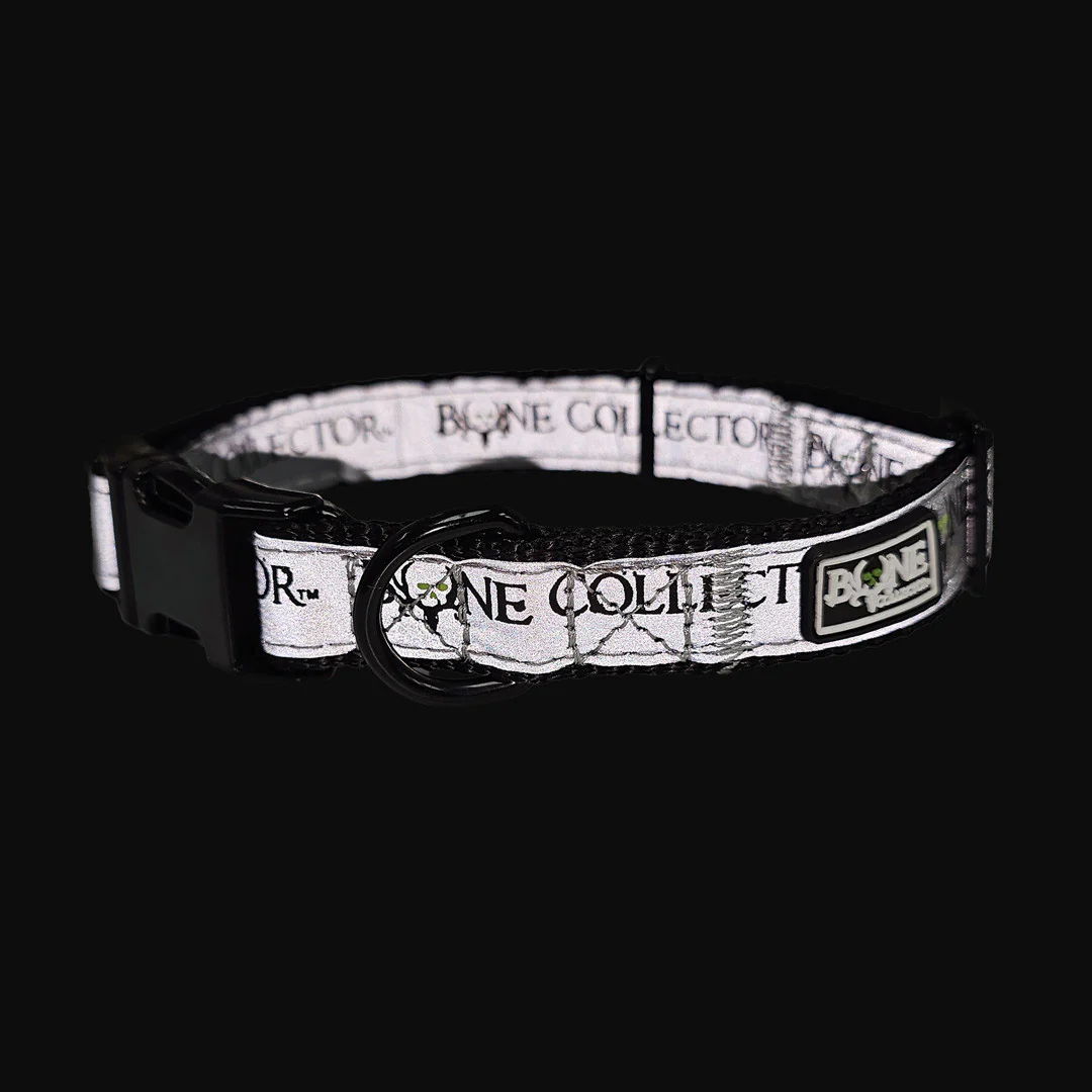Bone Collector Reflective Pet Collar - Image 3