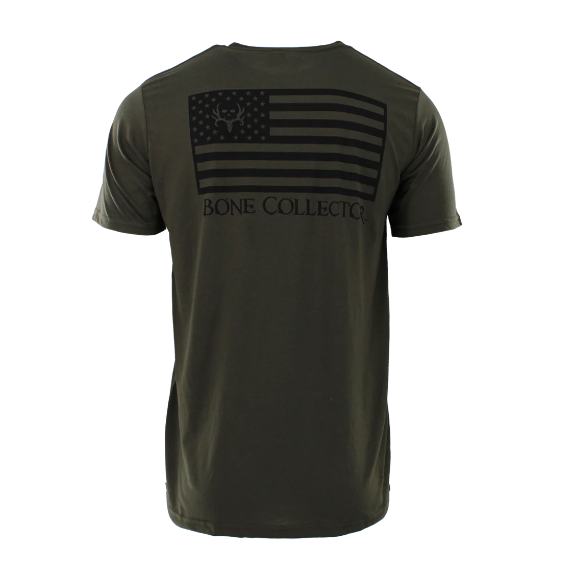 Bone Collector Short Sleeve Durasoft Flag Tee - Forest Night - Image 3