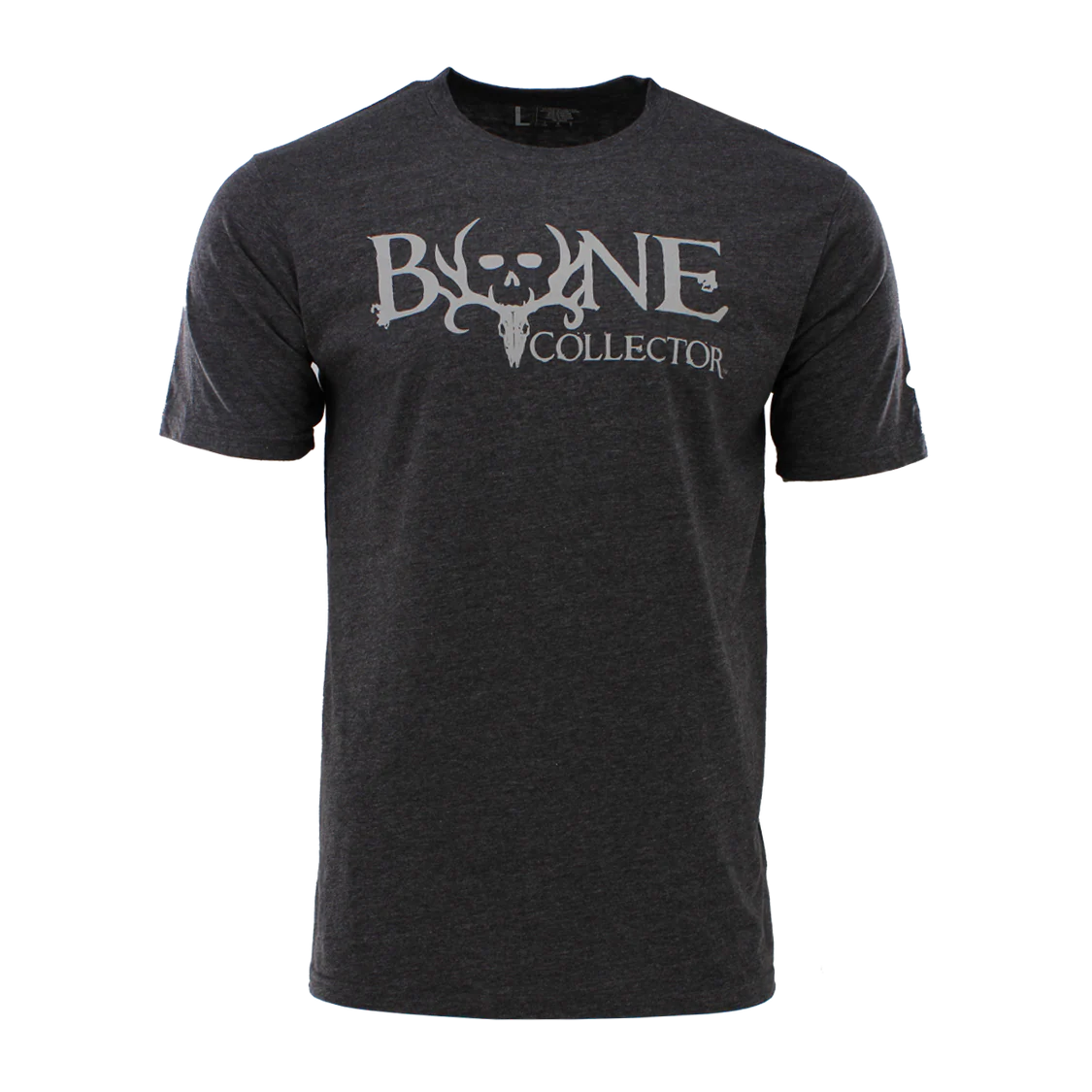 Bone Collector Short Sleeve Durasoft Tee - Charcoal Heather
