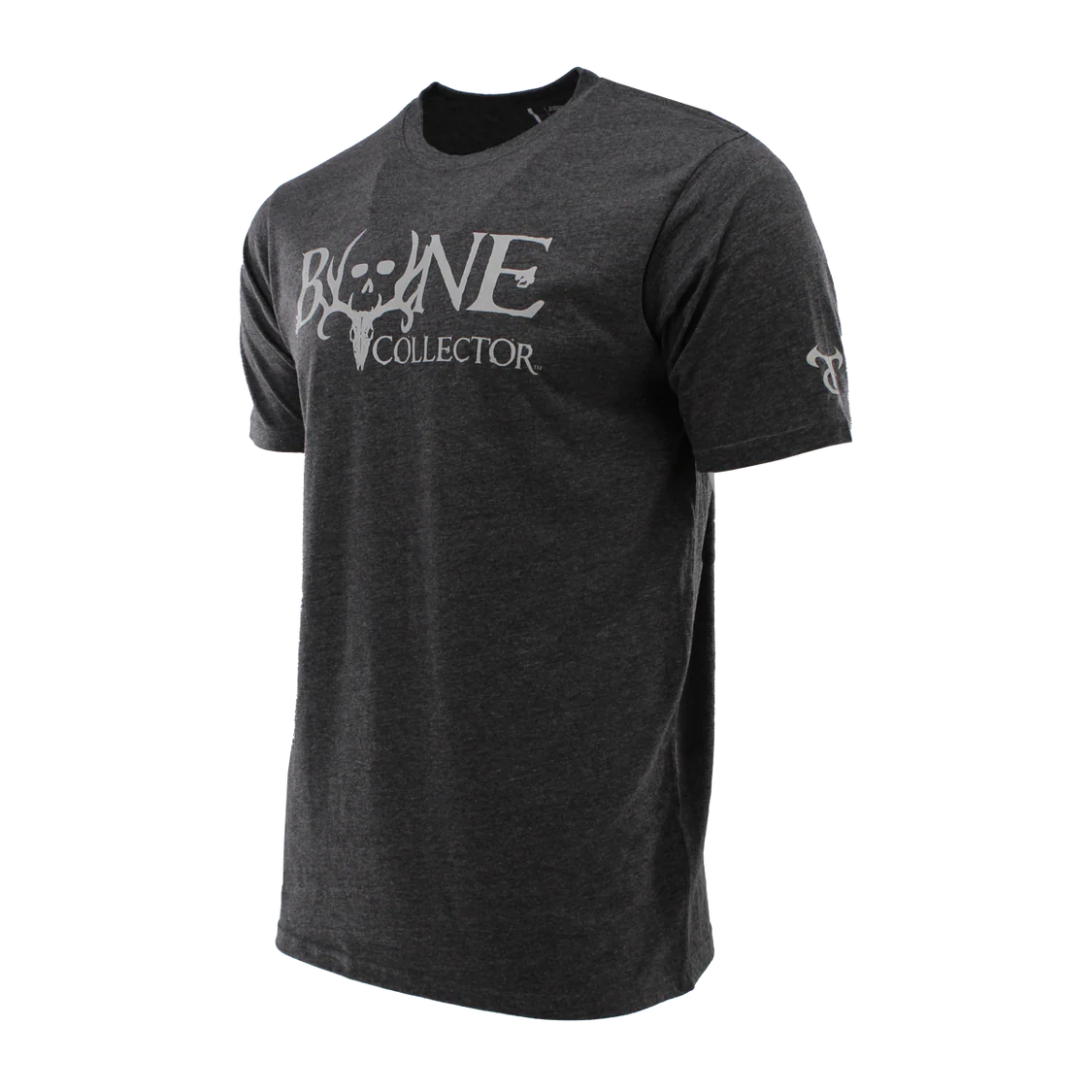 Bone Collector Short Sleeve Durasoft Tee - Charcoal Heather - Image 2