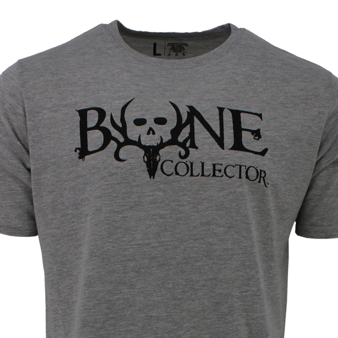 Bone Collector Short Sleeve Durasoft Tee - Heather Gray - Image 4
