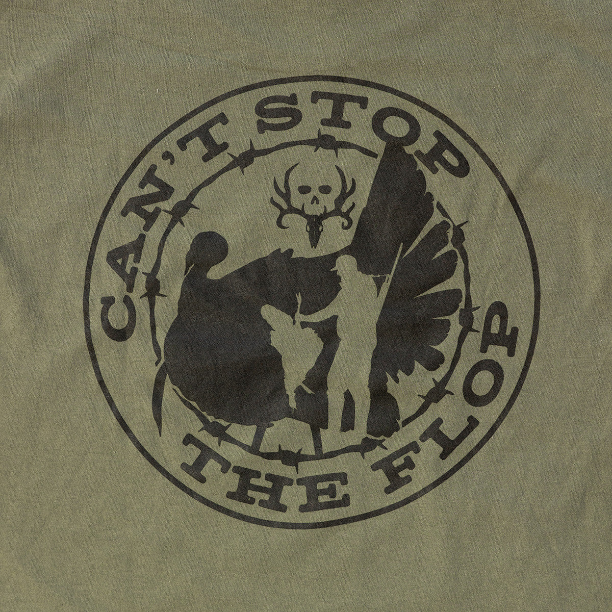 CSTF Graphic Tee Green - Image 3