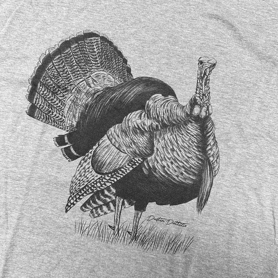 Heads Up Strutter Tee Heather Grey - Image 3