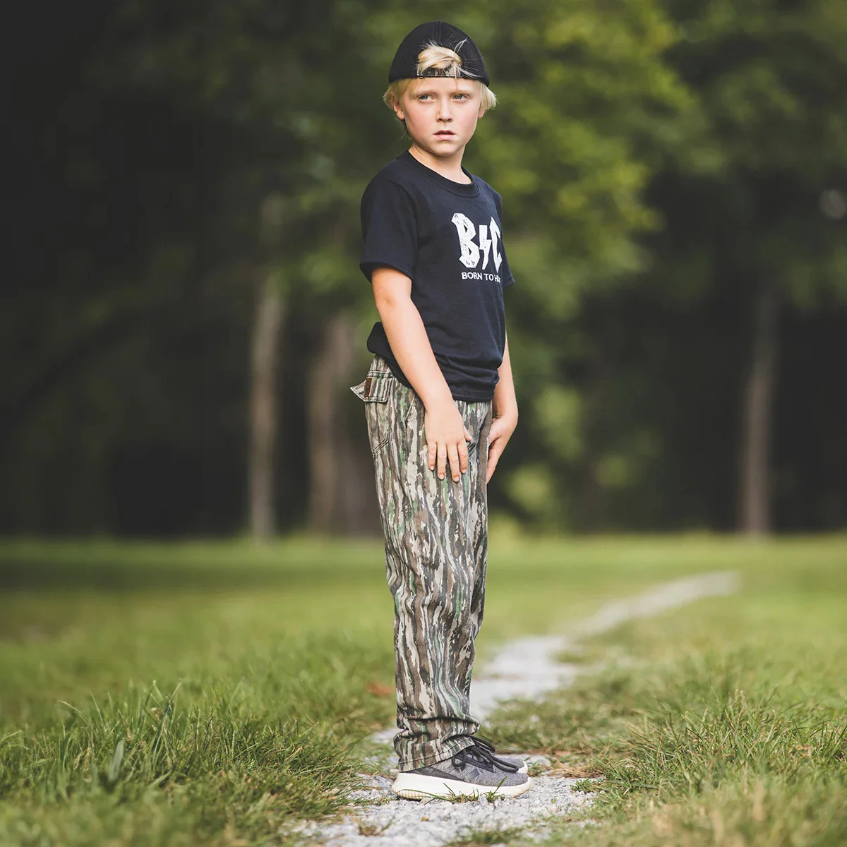 Kid's Camo BDU Twill Pants - Image 3