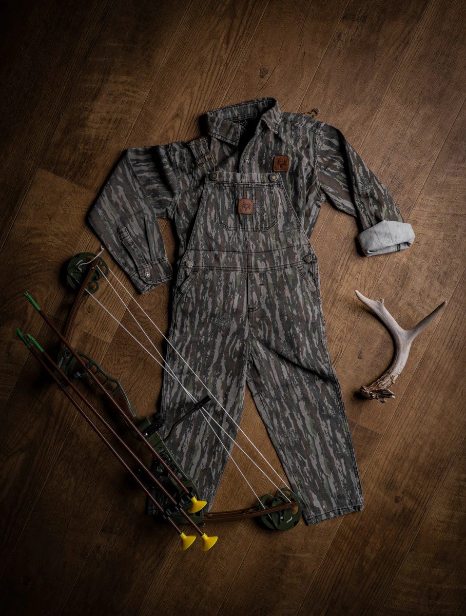 Kid's Camo Twill Overall - Image 10