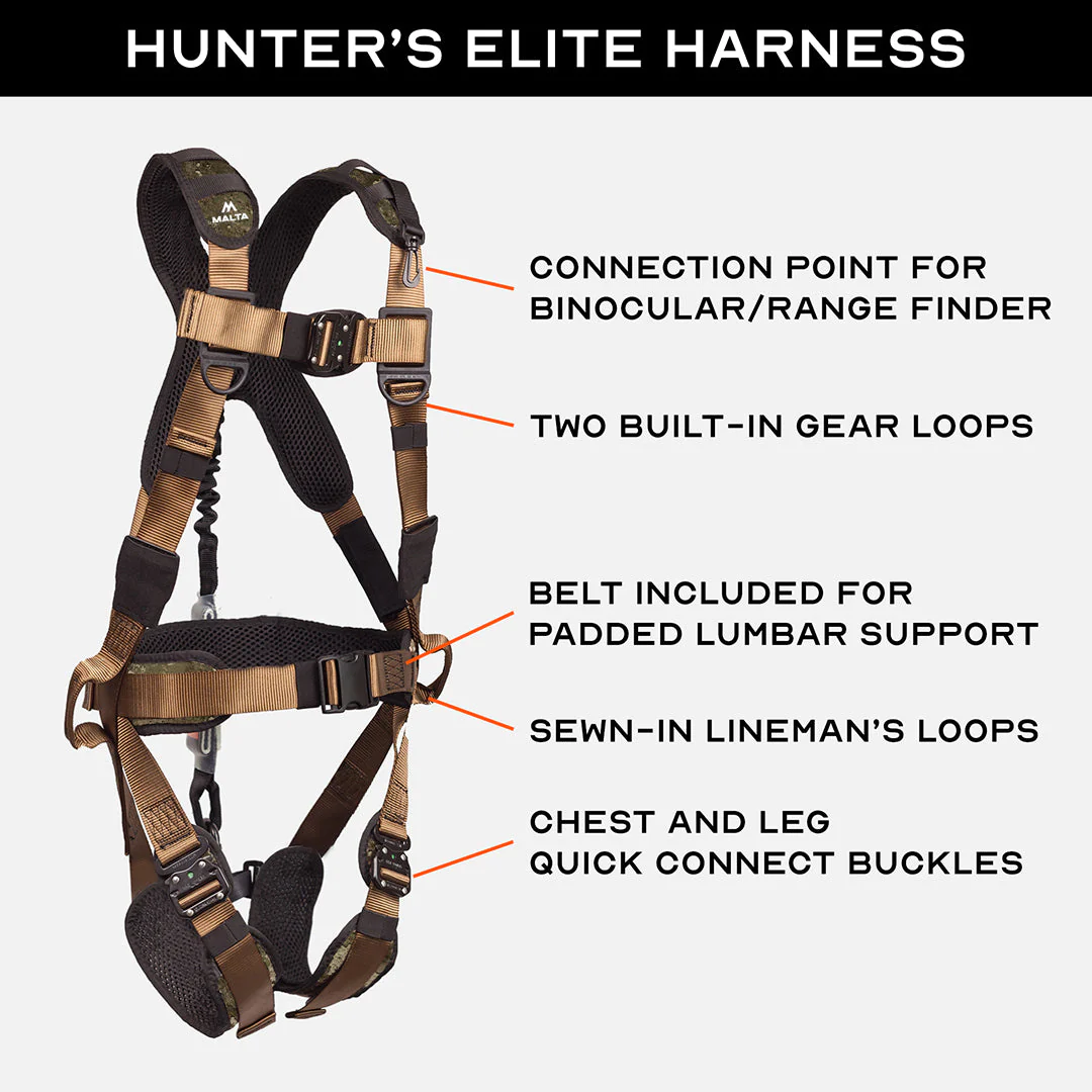 Malta Hunting Hunter's Elite Harness Kit - Image 5