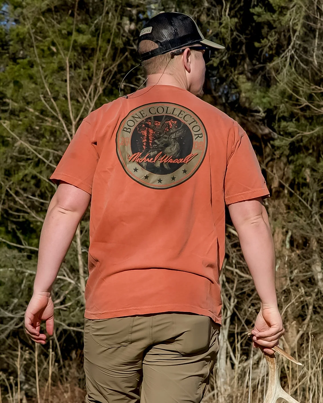Men's BC Circle Tee - Burnt Orange - Image 3