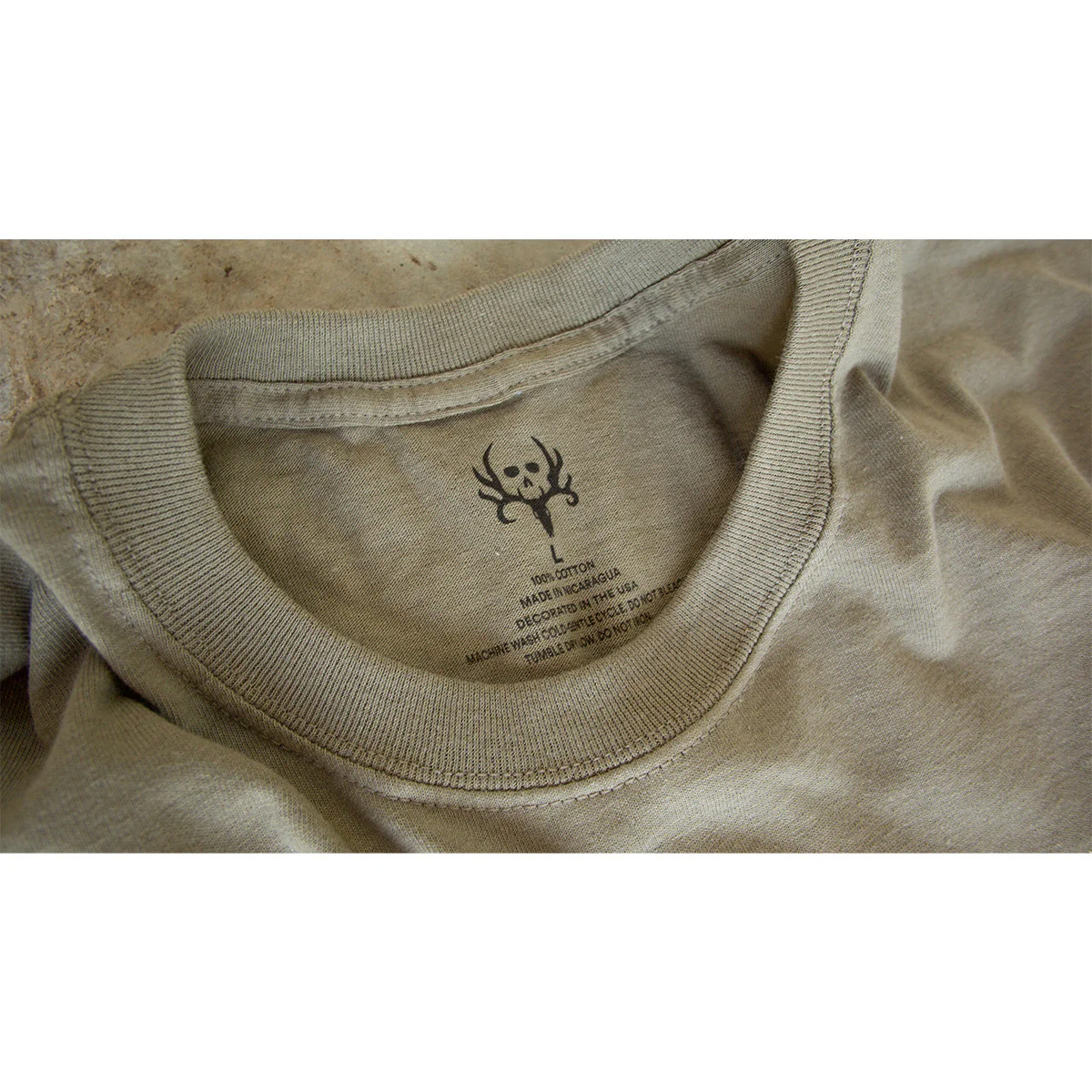 Whitetail Hexagon Tee - Prairie Dust - Image 3