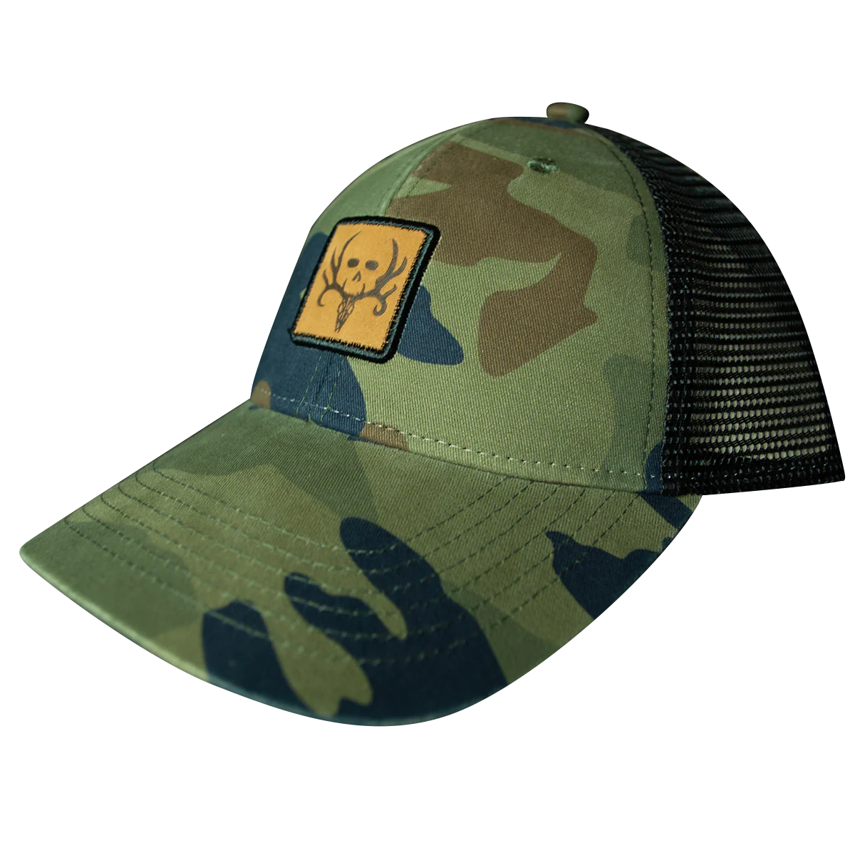 Women's Generic Camo Bone Collector Cap - Image 2