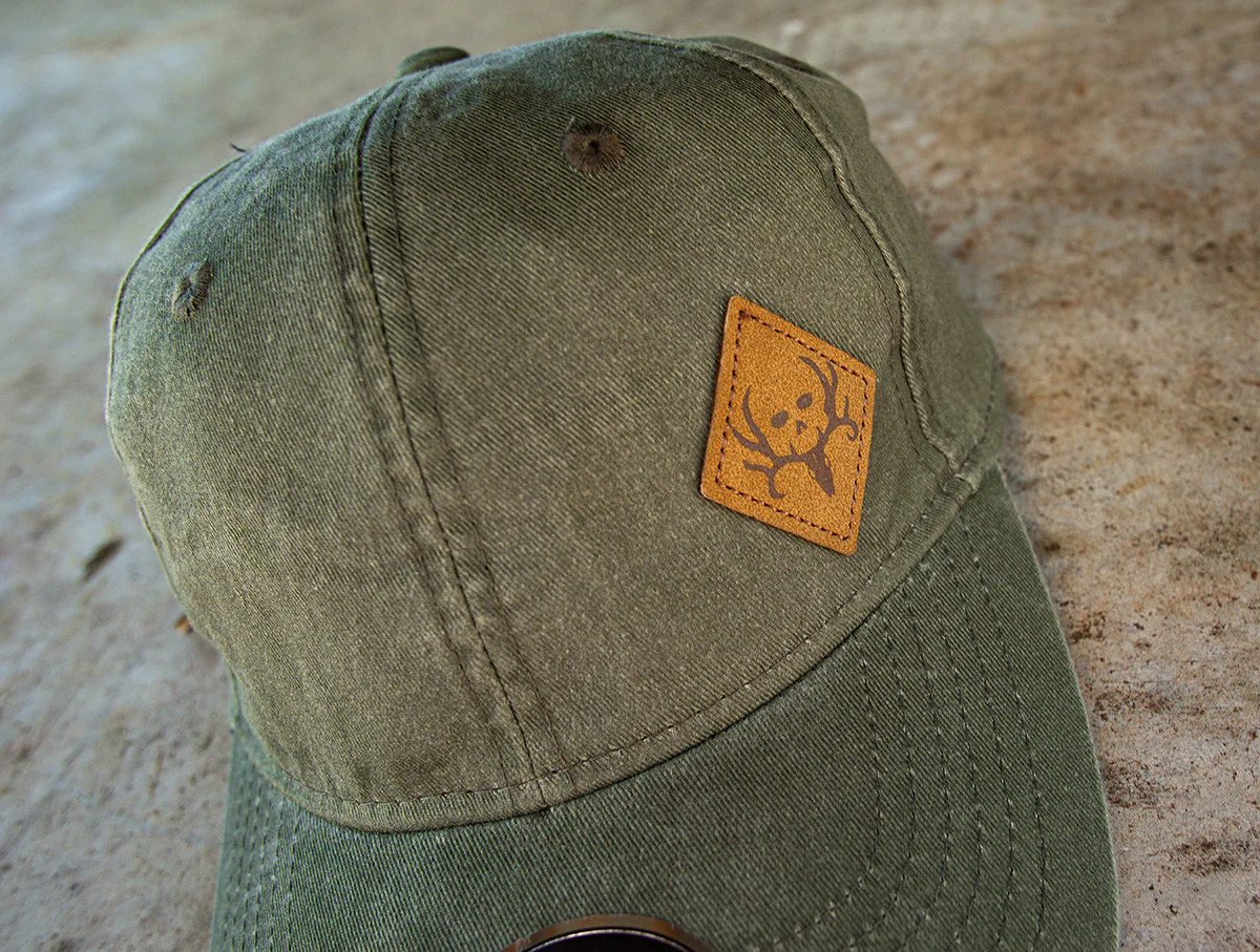 Women's Leather Patch Pony Tail Holder Hat - Image 4